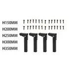 4Pcs Foldable Table Legs Metal Stable for Nightstands Computer Desk Cabinet