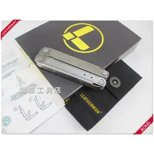 網路工具店『LEATHERMAN BOND 多功能工具鉗-金屬銀色』(型號 832936)