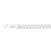 Silver Curb Bracelet