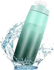 Bicycle Water Bottle, Water Bottle for Bicycle Cage, 750 ml, Gradient Colour, Bicycle Riders Water Bottle, Leak-proof Drink Cup, Portable Quick Drinking Nozzle, Gym Supplies