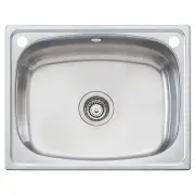 OLIVERI Laundry 45L Tub With Rinse Bypass and Overflow TI45S/OF