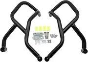 Compatible with 800MT 2021 2022 800 MT Motorcycle Accessories Engine Guard Highway Crash Bar Frame Bumper Fairing Protector Bars (Color : Black)