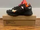 Size 8 - Nike Air Presto x Off-White Low Black AA3830-002 Brand New - Fast Ship!