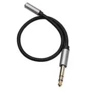 Audio Adapter 6.35mm 1/4 Male to 3.5mm 1/8 Female Stereo Jack for9656