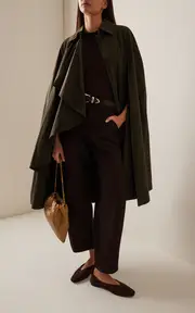 [Ulla Johnson] Cecille Cotton-Blend Cape Coat