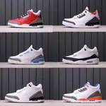 POPULARN-I-K-E AIR JORDAN 3 籃球鞋AJ3 JORDAN3 JORDAN3 情侶中幫復古休閒幸