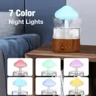 Cloud Humidifier Relaxing Aromatherapy Desktop Rain Lamp USB Rain Sound Diffuser