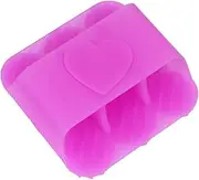 PLAFOPE Head Scalp Massager Brush Silicone Dandruff Scrubber for Home Use Comfortable Shower Tool Promotes Relaxation and Hair Growth Durable Design Purple