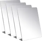 Counter Top Mirror Freestanding Mirror Single Sided Acrylic Desk Mirror for Tabl
