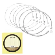 6Pcs Acoustic Guitar Strings Nylon Classical Guitar Strings Set .028-.043