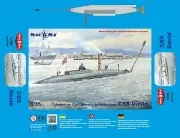 Mikro Mir 35-026 1/35 CSS David American civil war-era torpedo boat