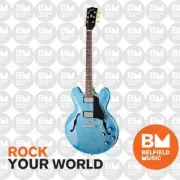 Gibson ES-335 Electric Guitar Semi-Hollow Custom Colour Ocean Blue - ES3500OBNH1