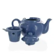 2 Cup Infuser Teapot - Cadet Blue