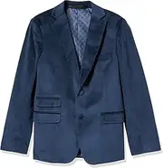 [Isaac Mizrahi] Slim Fit Boy's Velvet Diamond Blazer
