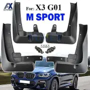 Set Front Rear For BMW X3 G01 M sport 2018 - 2022 Mud Flaps Mudflaps Splash Guards Mudguards Front Rear 2019 2020