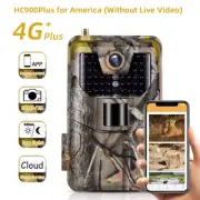 4G APP Control Trail Camera Hc-900Plus 30MP 2K Live Streaming Night Vision Off-R