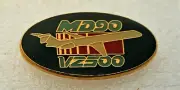McDonnell Douglas MD-90 V2500 Commercial Jet Plane 1980s Promo Pin New NOS