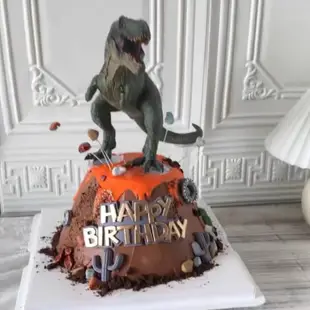 寇比造型蛋糕 火山爆發 暴龍 恐龍 造型蛋糕 蛋糕 生日蛋糕