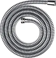 hansgrohe Metaflex Shower Hose 2.00 m, Anti-Kink and Flexible, Chrome Effect Coil wrap 28264000