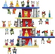 for Tonies Box Tonies Shelf Tonies Storage Wall Mounted, Five Floors for Tonie Shelf Magnetic, Compatible with Tonie Box Player Character for Children Room