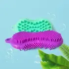 Dry Hair Scalp Massager Oily Cleaner Tool Silicone Shower Scrubber Shampoo Brush
