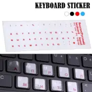 Multi-language Keyboard Stickers English/Russian/Arabic/Letter Replacement Keybo