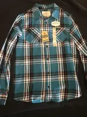 Boy’s Urban Pipeline Blue Flannel XL