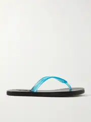 [Ancient Greek Sandals] Ancient Greek Sandals - Saionara Jelly Pvc Flip Flops - Blue - IT40 IT 40 Blue