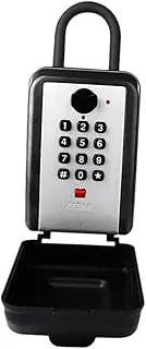 TENOL Key Lock Box Easy Password Setup Waterproof 12 Digit Portable Combination Lockbox Key Storage Box for Garage Realtors Store, Hanging