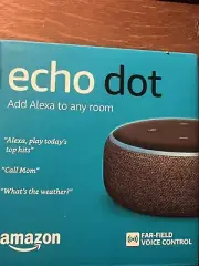 Amazon Echo Dot 3rd Generation w/ Alexa Voice Media Device - Charcoal BRAND NEW!