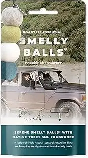 Smelly Balls Serene Native Trees Car Air Freshener Set