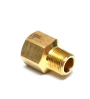 Reducer Pipe Adapter 1/2 Female Npt to 3/8 Male Npt Brass Fitting Water Air Gas