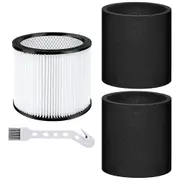 90304 90350 90333 Filter For Shop Vac 5 Gallon Up Wet/dry Vacuum Cleaner, Compare To Part 9030400 &