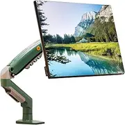 NB North Bayou Monitor Desk Mount Stand Full Motion Swivel Monitor Arm Gas Spring for 17''- 30'' Computer Monitor from 2kg to 9kg-F80 (Green)