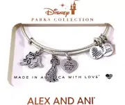 Disney Alex & Ani I Love My Disney Dogs Bracelet Pluto 101 Dalmatian Bangle