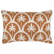 Cushion Cover-With Piping-Corfu Rust-35cm x 50cm