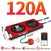 DALY 4S 12V 120A LiFePO4 Battery SMRAT BMS Same Port w/Balance +Bluetooth Module