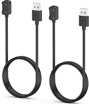 2-Pack Charging Cable for Galaxy Fit3 Watch Replacement Charger (USB-A)