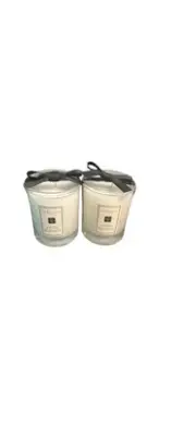 2x Jo Malone Lime Basil & Mandarin perfume Scented Candles 1.88in NIB Mini Set