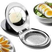 Egg Slicer for Hard Boiled Eggs,Egg Cutter,Strawberry Slicer,Heavy Duty Alumi...