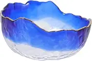 Beaupretty Glass Manicure Soaking Bowl Gradient Design Supply for Relaxing Hand Treatments and Cuticle Softening for Home Salon Use
