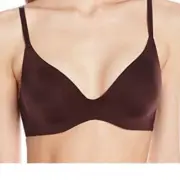 NWT Natori Ultimate Comfort Pullover 32B UW Bra 724139 Oolong Brown Retails $60