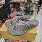 DIADORA 男拖鞋 灰色DA71386<38> 台灣製造 輕量防水防滑 減壓回彈柔軟 人字夾腳運動拖鞋