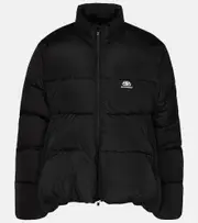 [Balenciaga] Balenciaga C-SHAPE puffer micro-faille jacket AU 16 black