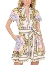 Alice and Olivia Lucy Mini Shirt Dress