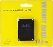 Ruitroliker 128MB High Speed Memory Card for Playstation 2 PS2 Black