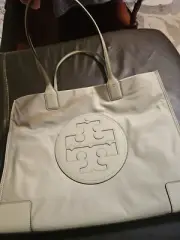 Tory Burch (55528) Nylon Ella Tote Handbag Bag - Olive green