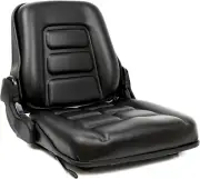 Universal Forklift Seat, Tractor Seat with Adjustable Angle Back,Micro Switch an
