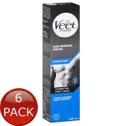 6 x Veet Men Hair Rmvl Sen Crm 200Ml