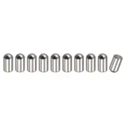 10x20mm Dowel Pins, 10pcs Round Head Flat Chamfered End Dowel Pin